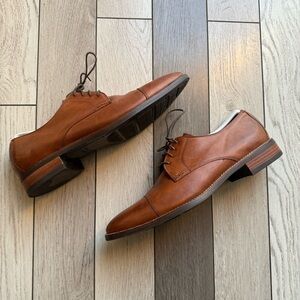 Cole Haan Tan Leather Men's Oxfords